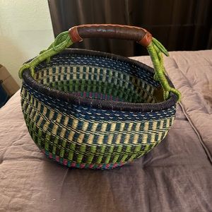 Alaffia market basket from Whole Foods